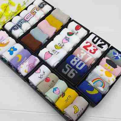 Five pairs socks women's gift box