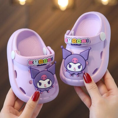 Children's cartoon hole shoes