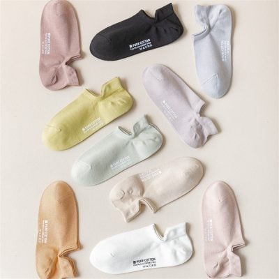 Low cut thin socks (5pairs)