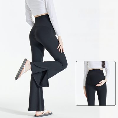 Antenatal yoga Bell-bottom pants