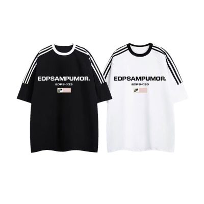 Three-bar Raglan short sleeve