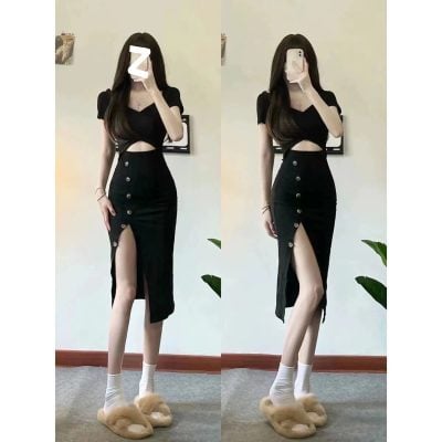 سپلٹ میان کا لباس