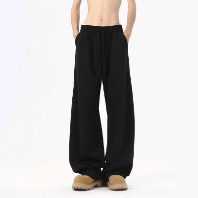 Machete drape velvet sweatpants