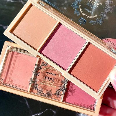 Nude makeup natural matte blush