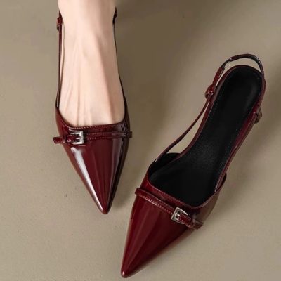 Toe cap stilettos high heels