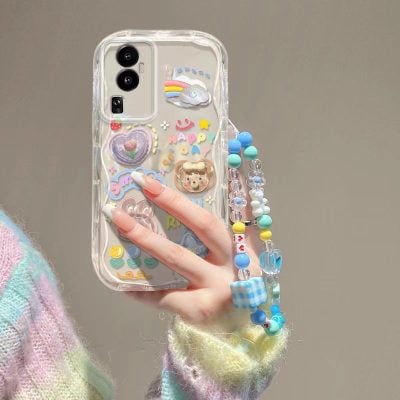 OPPO transparent cloud phone case