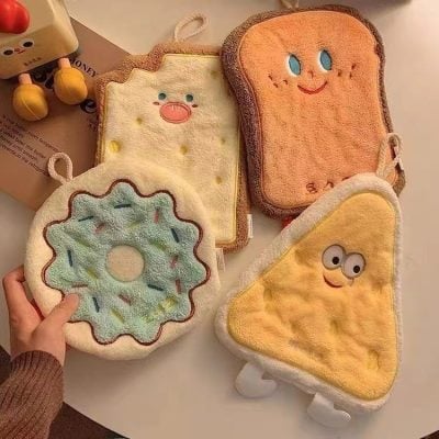 Cartoon hanging hand towel