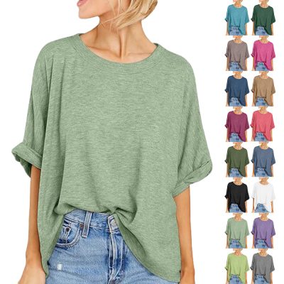 Medium long sleeve loose T-shirt