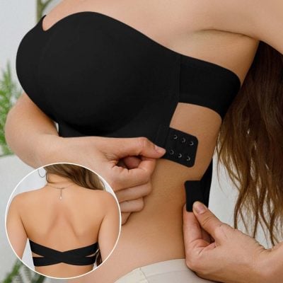 Strapless side buckle underwear