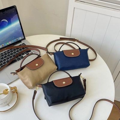 Small shoulder dumpling bag