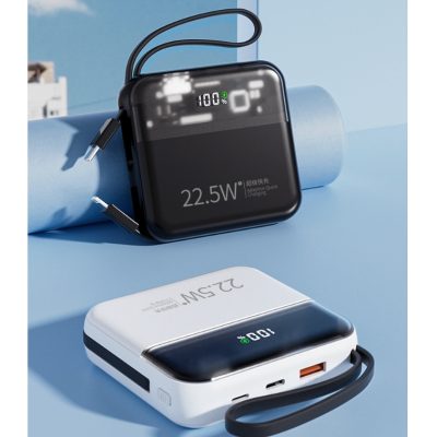 Two-color mould Digital Display Power Bank