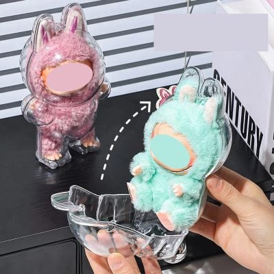 LABUBU dustproof at transparent protective case
