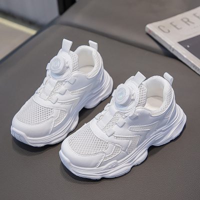 Children's breathable mesh surface sneaker