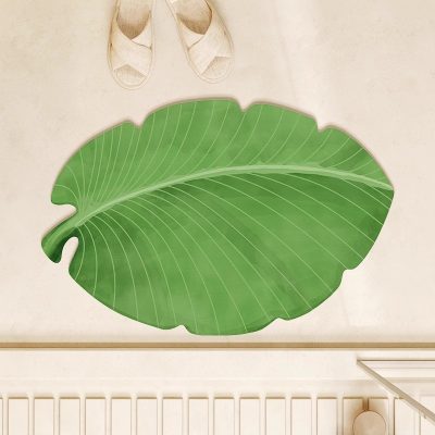 Japanese banana leaf absorbent floor mat