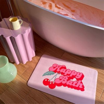 Diatom ooze quick-drying floor mat