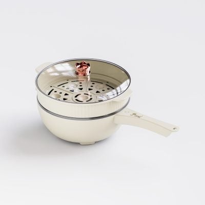 Household multifunctional electric frying pan