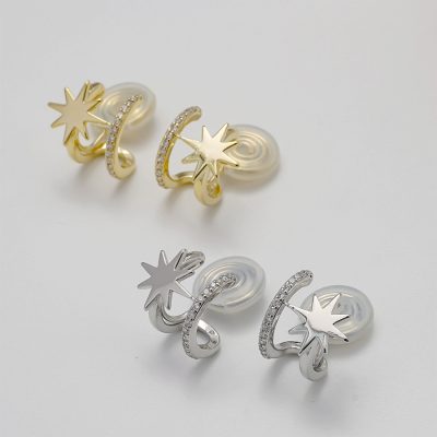 Eight Awn star mosquito coil ear clip