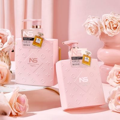 Delicate moisturizing body lotion