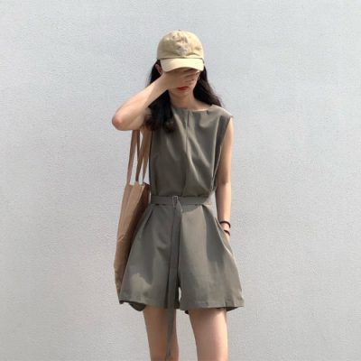 Loose casual one-piece shorts