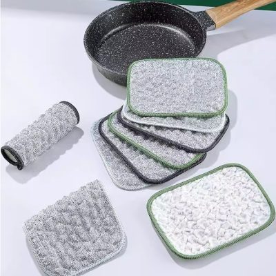 Kitchen double-sided dishcloth