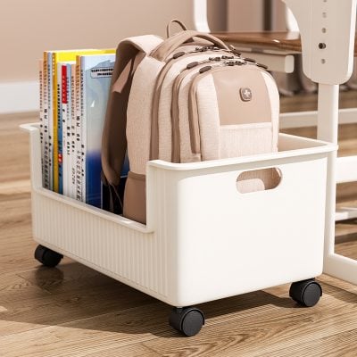 Removable pulley storage rack