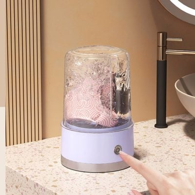 Rechargeable portable underwear washing machine