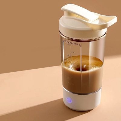 With scale fully automatic mixing cup