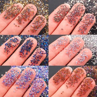 1.2mm Rhinestone Nails accessories