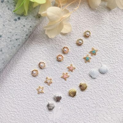 Starfish Shell nail jewelry