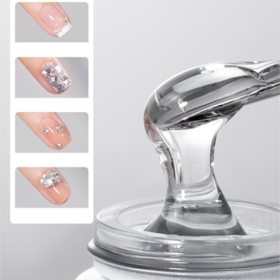Reinforced stick-on crystals glue