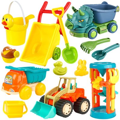 A variety of children's beach toy suit