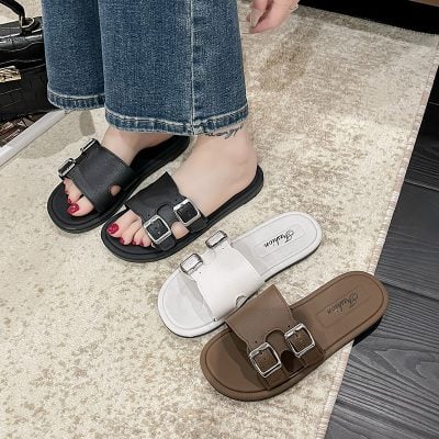 Wear-resistant soft bottom slippers