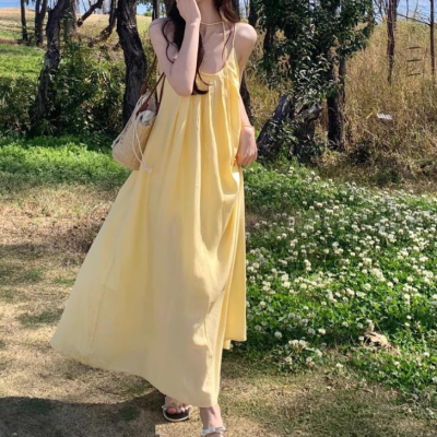 Yellow Gallus dress